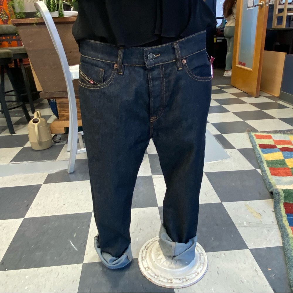 Diesel Straight Leg Denim Jeans